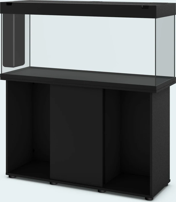 Juwel Rio 240 LED Aquarium-Set mit Unterschrank, schwarz/schwarz, 240l