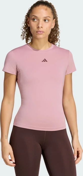 adidas 3-Streifen Studio Baby T-Shirt kurzarm magic mauve (Damen)
