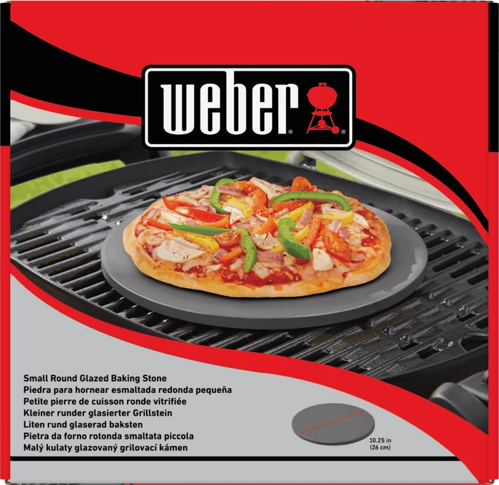 Weber Pizzastein rund Ø 26cm glasiert