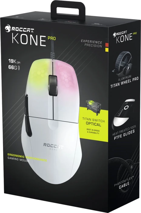 Roccat Kone Pro Arctic White, USB