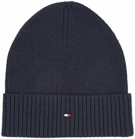 Tommy Hilfiger Flag Kaschmir Beanie space blue