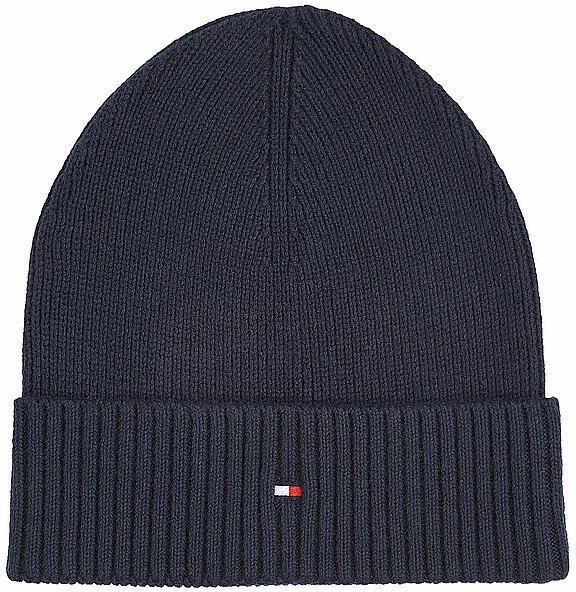 Tommy Hilfiger Flag Kaschmir Beanie space blue