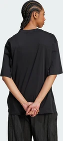 adidas Essentials Boyfriend T-Shirt kurzarm schwarz (Damen)