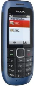 Nokia C1-00 blau