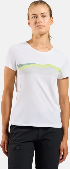 Odlo F-Dry Funktionsshirt kurzarm weiß (Damen)