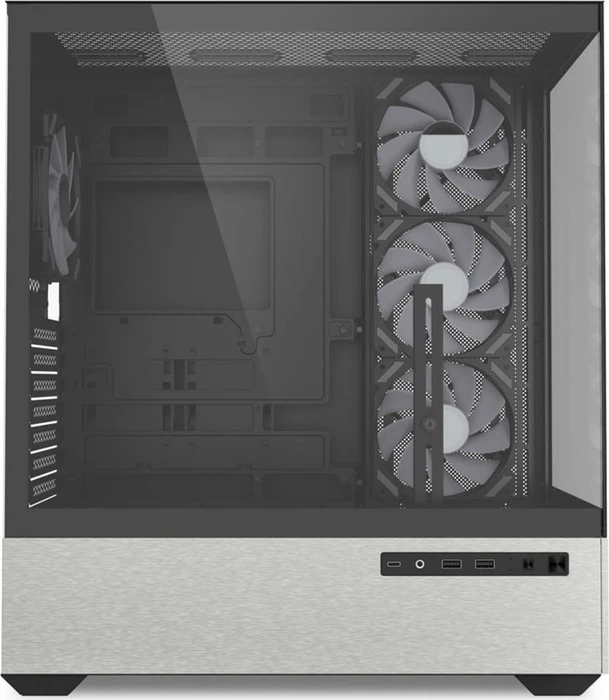 Sharkoon AK7 ARGB Black, Glasfenster