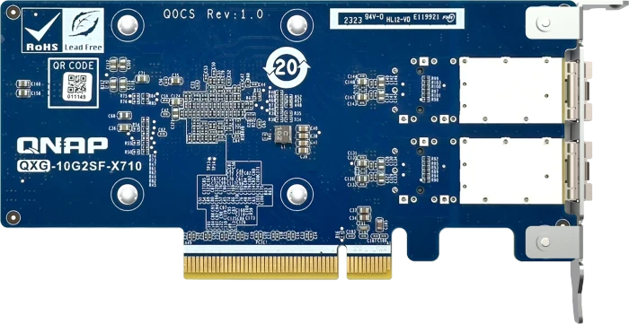 QNAP LAN-Adapter, 2x SFP+, PCIe 3.0 x8