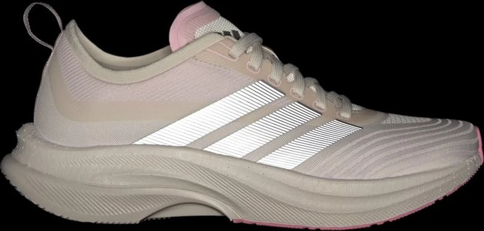 adidas Moveboost Running chalk white/silver metallic/clear pink (Damen)
