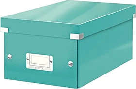 Leitz Click & Store WOW DVD Aufbewahrungsbox, eisblau