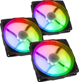 Noiseblocker NB-eLoop X B12-PS ARGB Black Edition, 120mm, 3er-Pack