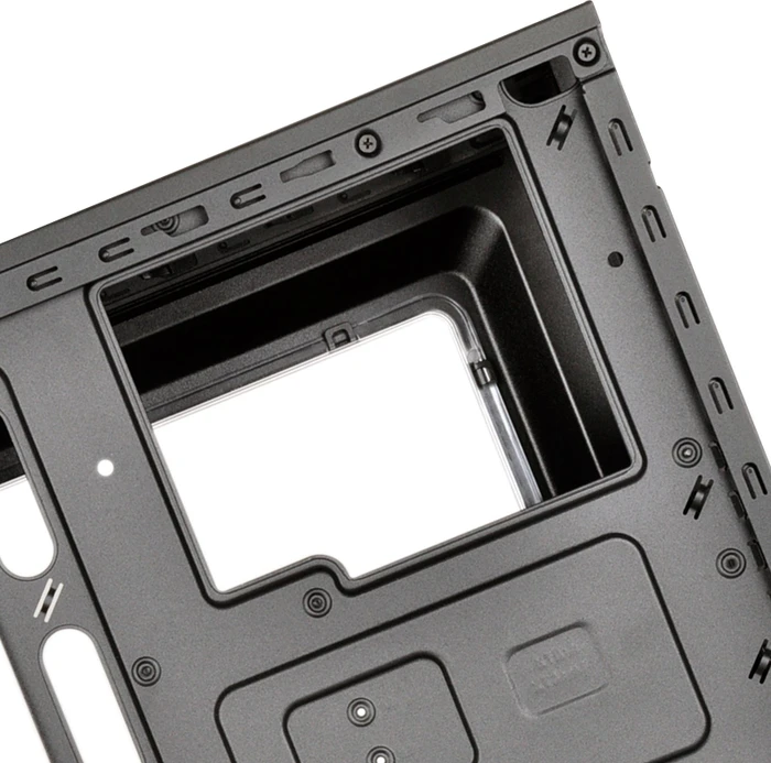 SilverStone Precision PS11, schwarz, Acrylfenster