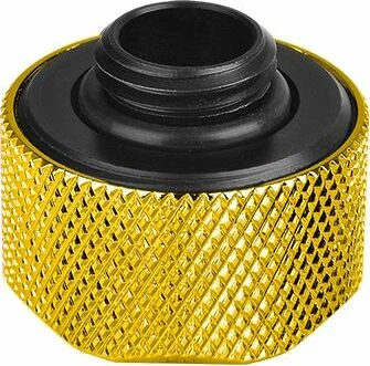 Thermaltake Pacific C-Pro Rohranschluss G1/4" auf 16mm, gold 6er-Pack