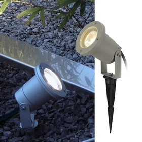 SLV Nautilus 10 GU10 Gartenspot edelstahl