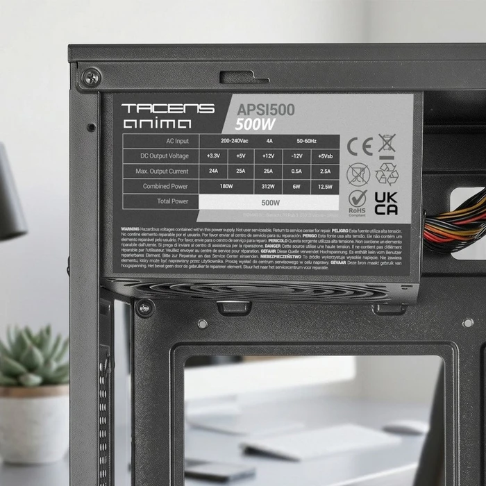 Tacens Anima AC7500, schwarz, 500W ATX