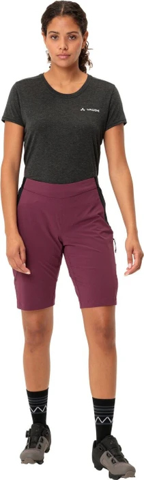 Vaude Kuro II Shorts Fahrradhose kurz cassis (Damen)