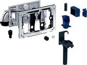 Geberit DuoFresh Modul mit manueller Auslösung und Einschub für Geberit DuoFresh Stick, für Sigma UP-Spülkasten 12cm (UP320), anthrazit