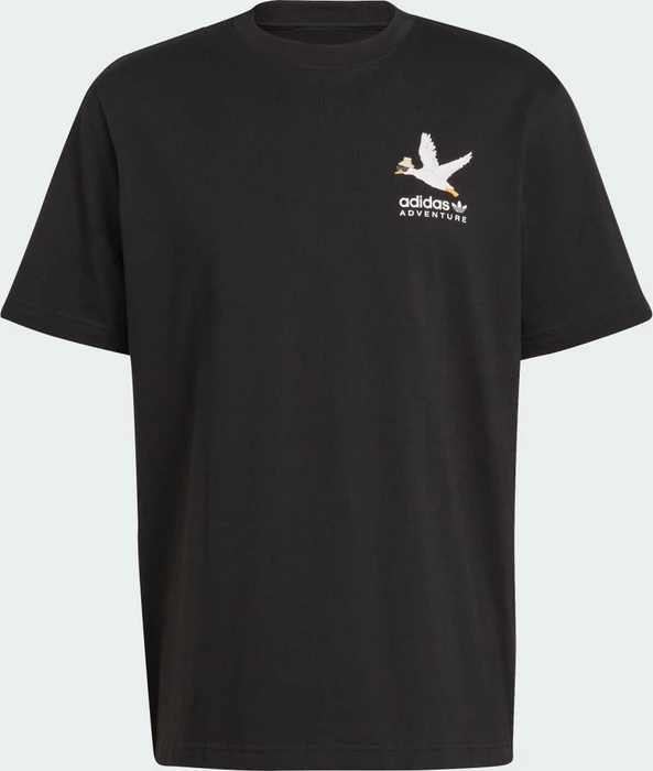 adidas Adventure Graphic Duckies T-Shirt kurzarm schwarz (Herren)