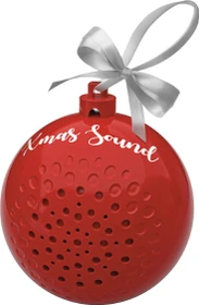 SBS Mobile Xmas Sound Speaker rot
