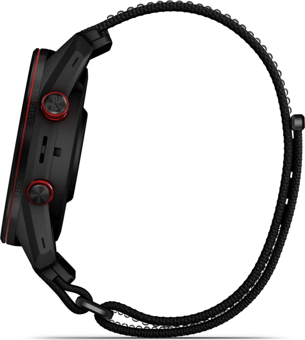 Garmin Approach S72 47mm carbon gray-red dlc titanium/black
