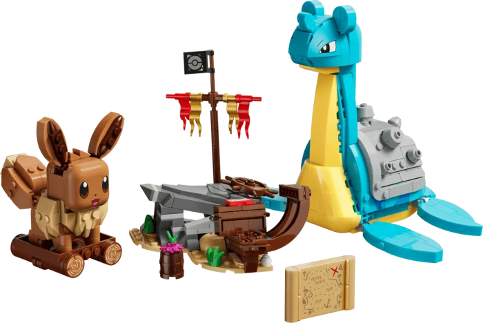 LEGO Pokémon SMART Play - Evoli und Lapras auf Schatzsuche