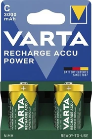 Varta Recharge Accu Power Baby C NiMH 3000mAh, 2er-Pack