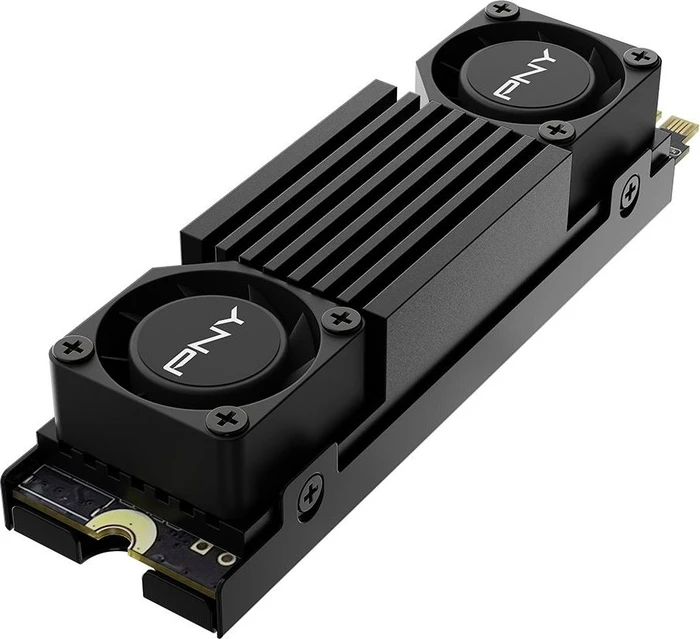 PNY CS3150 Black 1TB, M.2 2280 / M-Key / PCIe 5.0 x4, Kühlkörper