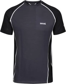 Regatta Tornell II Funktionsshirt kurzarm schwarz (Herren)