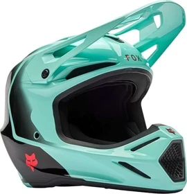 Fox Racing V3 Drip schwarz/türkis