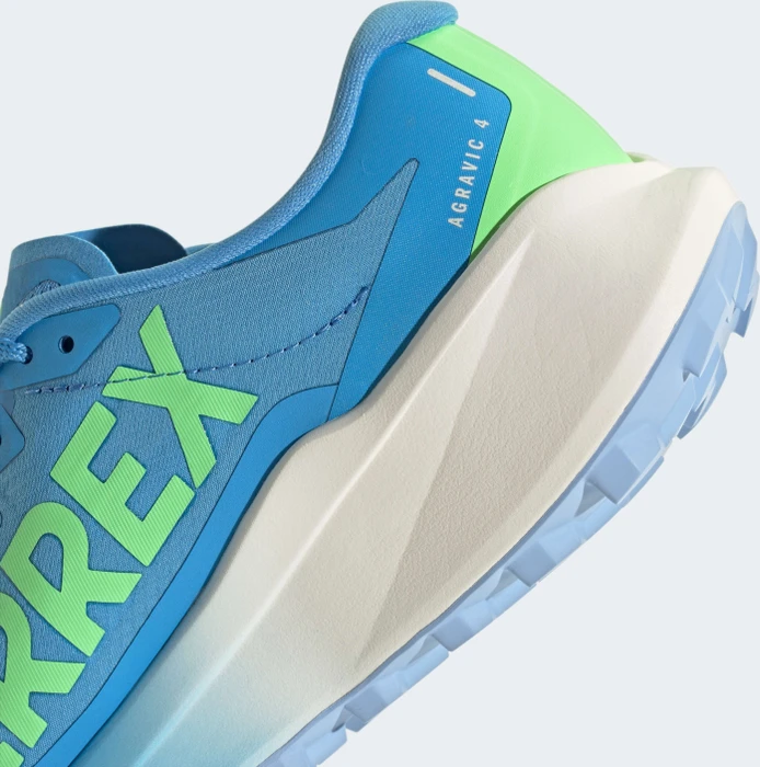 adidas Terrex Agravic 4 blue burst/off white/lime burst (Damen)