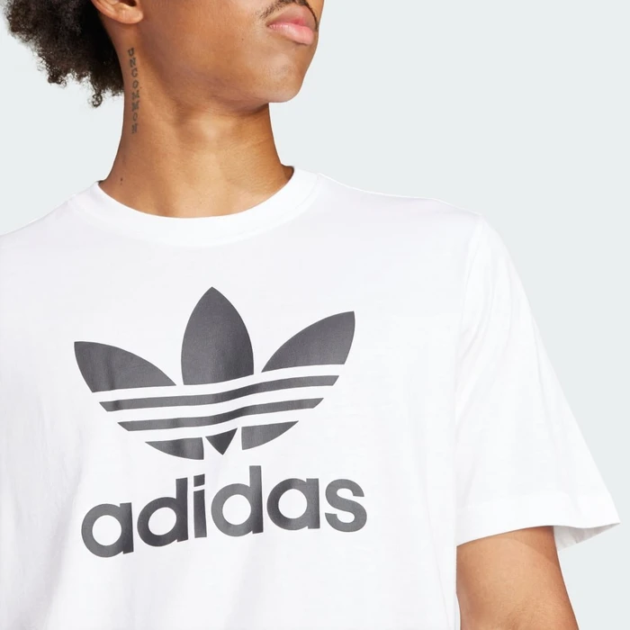 adidas Adicolor Trefoil T-Shirt kurzarm weiß (Herren)