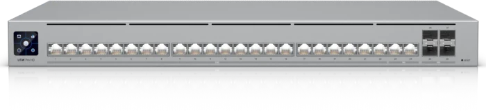 Ubiquiti UniFi Pro HD 24 Rackmount 2.5G Smart Switch, 24x RJ-45, 4x SFP+