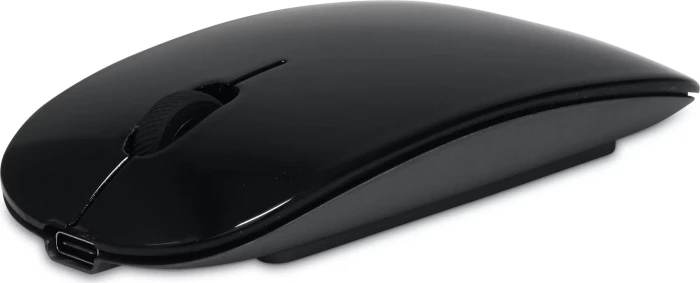 LMP Master Mouse schwarz/grau, USB-C/Bluetooth