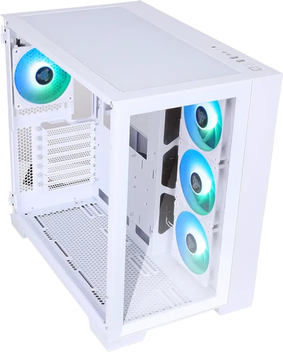 iTek Dark Cave White, Glasfenster