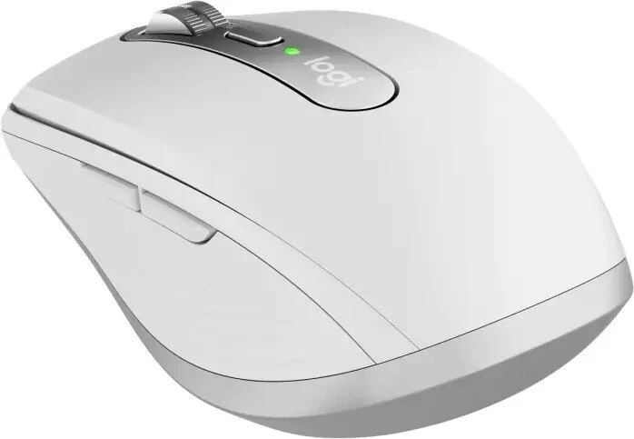 Logitech MX Anywhere 3 for Mac Pale Grey, weiß/grau, Bluetooth