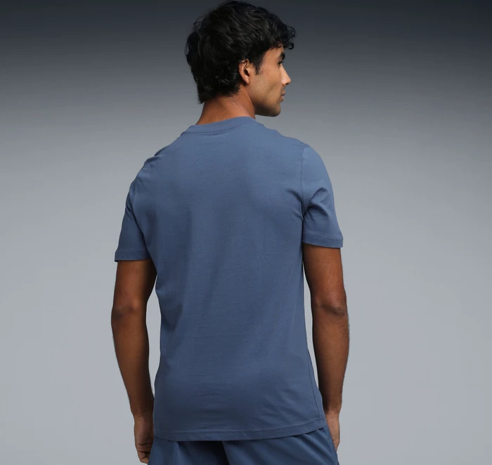 Puma Essentials 2 Colour No. 1 Logo T-Shirt kurzarm dark indigo (Herren)