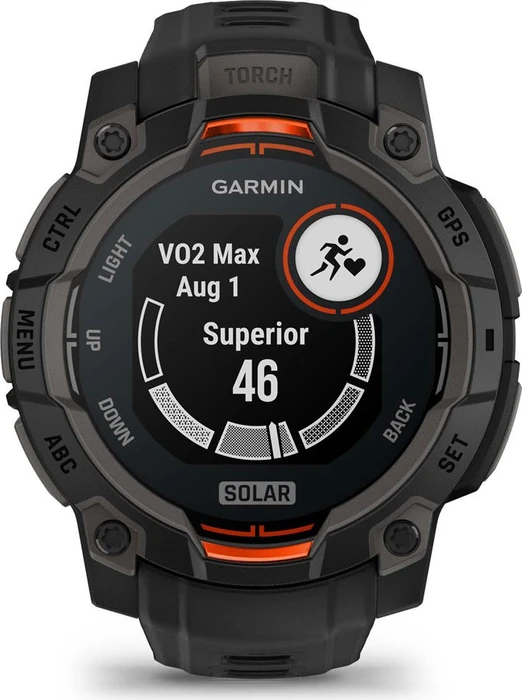 Garmin Instinct 3 Solar 45mm schwarz
