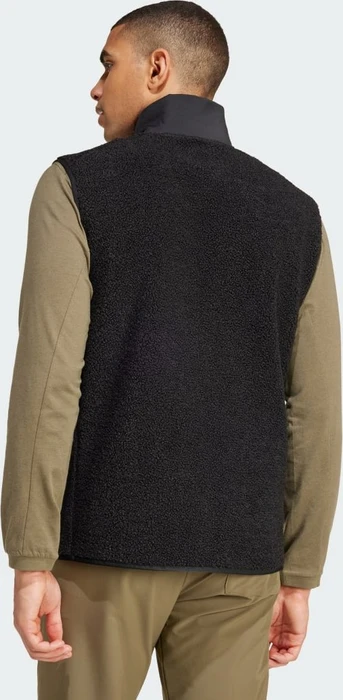 adidas Terrex Xploric High Pile Fleece Weste schwarz (Herren)