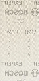 Bosch Professional EXPERT M480 Gewebeschleifblatt K320, 93x186mm, 50 Stück