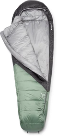 Rab Radeon 0C Long Mumienschlafsack dark fig green/graphene (Damen)