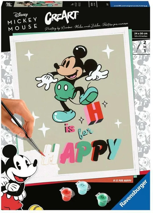 Ravensburger Malen nach Zahlen H is for happy
