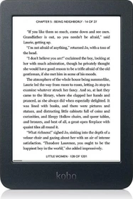 Kobo Nia, schwarz, 8GB Flash