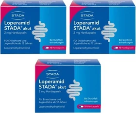 Stada Loperamid Stada akut Hartkapseln, 10 Stück