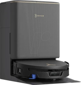 Ecovacs Deebot T90S Pro Omni Care Kit Saug-/Wischroboter schwarz inkl. Absaug-/Reinigungsstation
