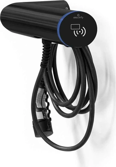 hesotec electrify eBox wr30 Base wr30-R 11kW schwarz matt, 4m Ladekabel