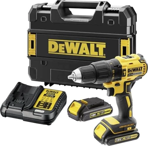 DeWalt DCD778S2T Akku-Schlagbohrschrauber inkl. Koffer + 2 Akkus 1.5Ah