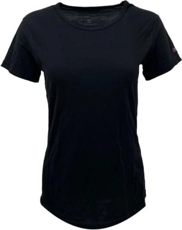 Devold Breeze Merino 150 Funktionsshirt kurzarm schwarz (Damen)