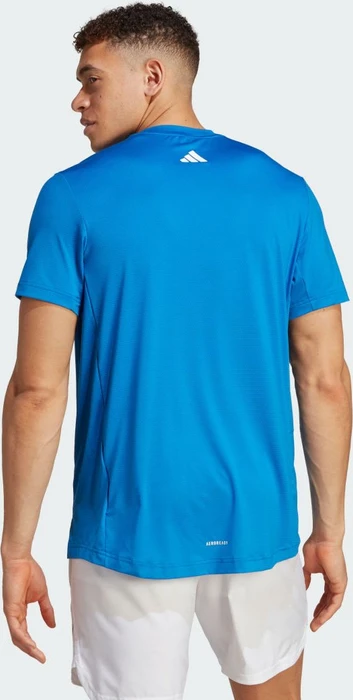 adidas Train Icons Big Logo Training Funktionsshirt kurzarm bright royal/white (Herren)