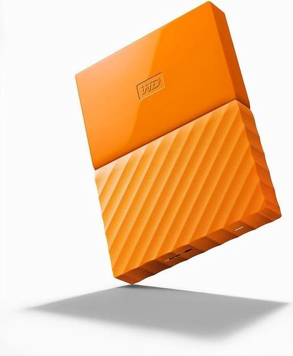 Western Digital WD My Passport Portable Storage orange 2TB, USB 3.0 Micro-B