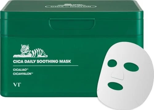 VT Cosmetics Cica Daily Soothing Mask, 30 Stück