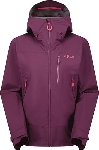 Rab Downpour Mountain Funktionsjacke mulberry (Damen)